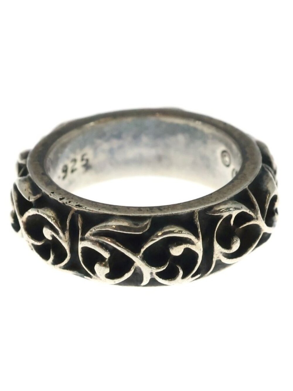 Chrome Hearts Etrnity Vine Band Eternity Ring - Gem